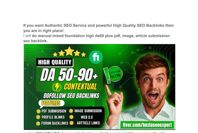 do manual mixed foundation high da50 pdf, image, article submission seo backlink